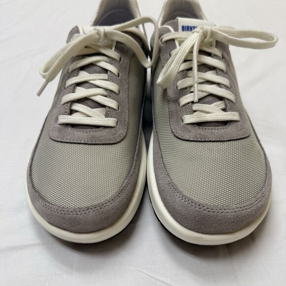 Birkenstock Honeff City Sneakers Gray Suede Textile Mens 8 Women’s 10 EU 41 NWOT main image 4
